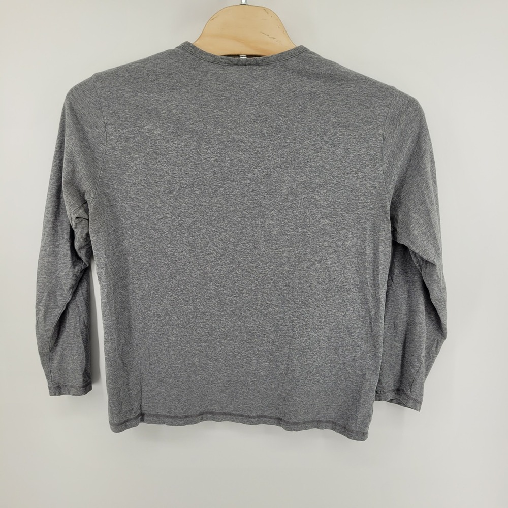 Patagonia Henley Shirt Mens Large Gray Long Sleeve Organic Cotton STY52260 FA16 - Picture 2 of 8